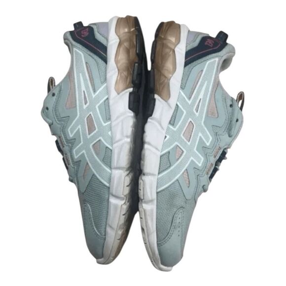 Asics Gel Quantum 90 Blue Running Women Sneakers Size 7 Sportstyle Shoes - Picture 5 of 13